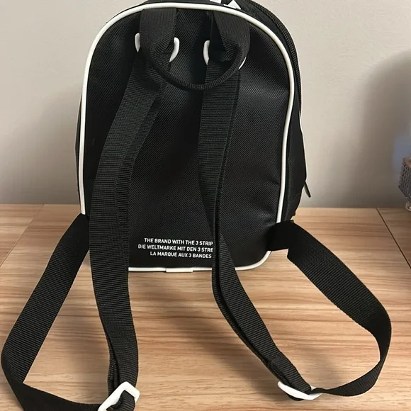 Adidas Adjustable Two Pouch Mini Backpack - Picture 2 of 8